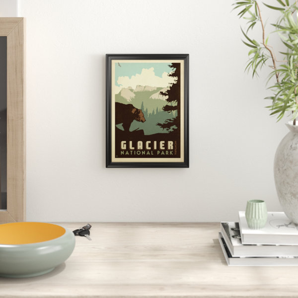 East Urban Home Leinwandbild Glacier National Park von Joe Anderson